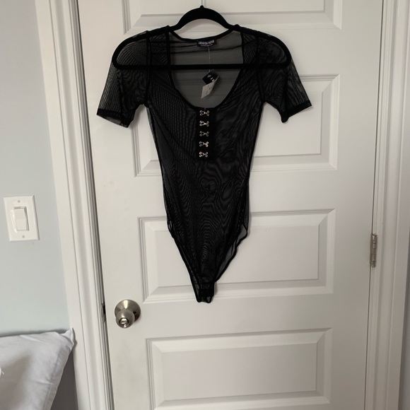 Black Sheer bodysuit - Picture 6 of 7